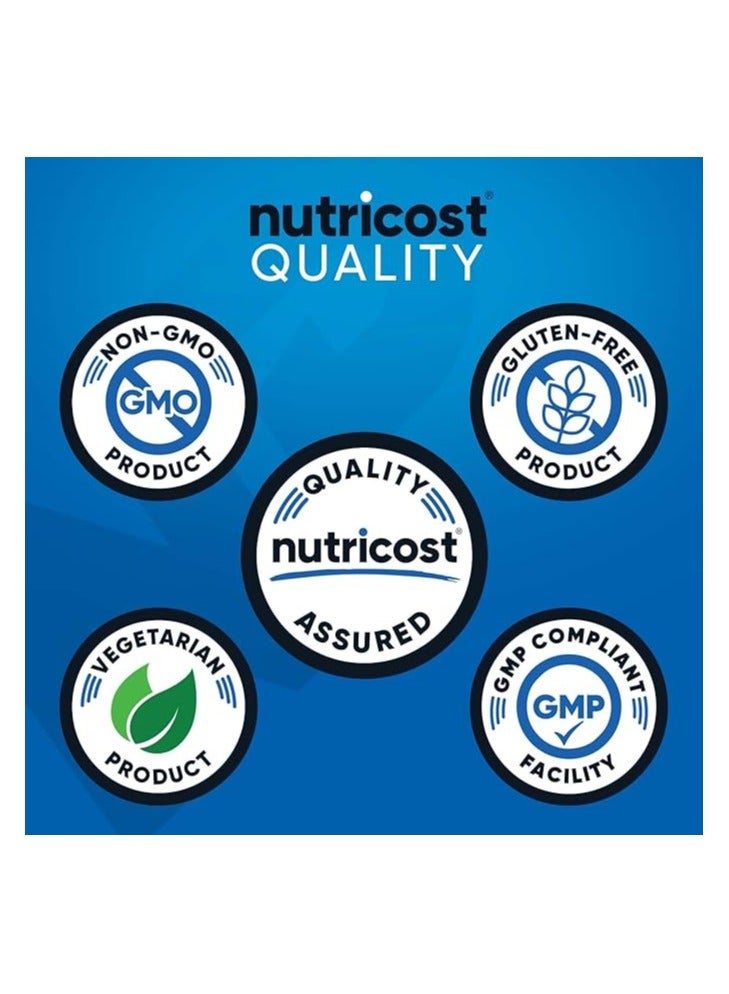 مسحوق Nutricost EAA، 30 وجبة (نكهة الفاكهة) - أحماض أمينية أساسية - غير معدلة وراثيًا، وخالية من الجلوتين، ومناسبة للنباتيين - Image 3