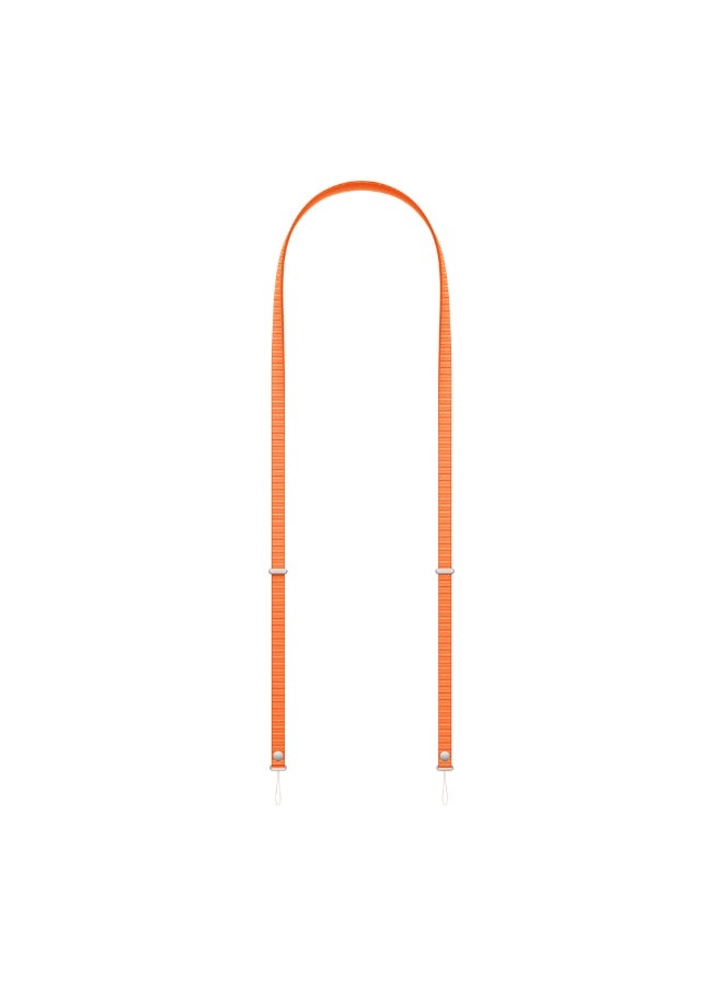 Phone Lanyard Crossbody Strap for Phones, Adjustable Anti-Theft Neck Holder with Magnetic Strap & Quick Release Orange color. - Image 1