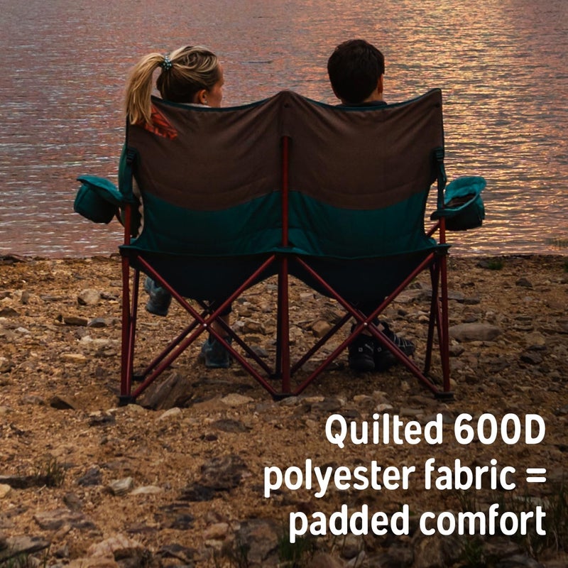 Kelty Loveseat Double Outdoor Camp Chair 2Person Camping Festival Concert Seat Updated for 2022 - Image 5