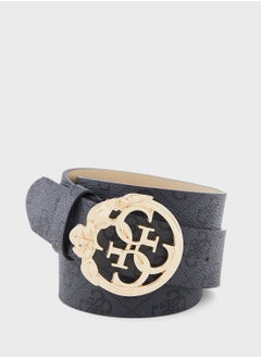 GUESS Logo Detailed None Allocated Hole  Belt  - Image 1