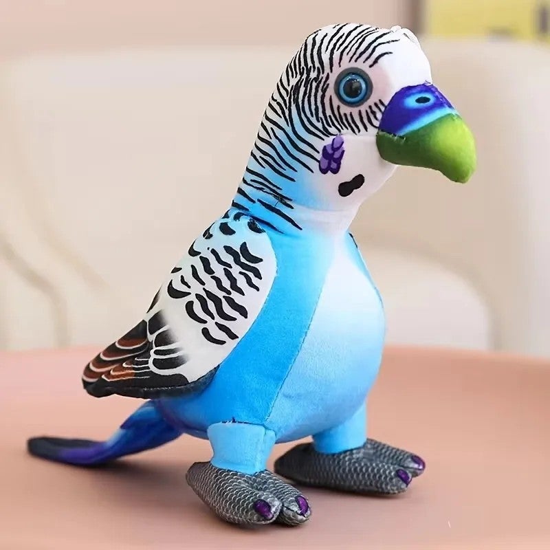 Y&D Super Soft Kawaii Macaw Plush Toy – Unisex Cute Stuffed Animal Toys for Kids, Wild Parrot Doll Filled with PP Cotton, Realistic Simulation Macaw Bird Gift - Image 5