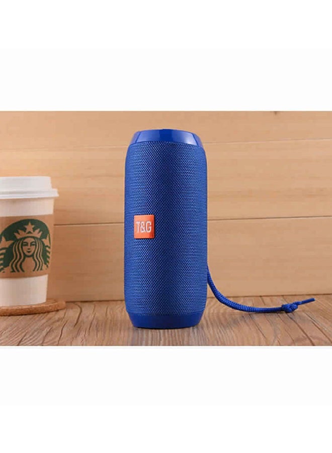 T&G Portable Bluetooth Stereo Speaker Blue - Image 3