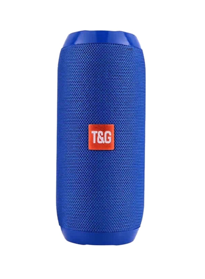 T&G Portable Bluetooth Stereo Speaker Blue - Image 1