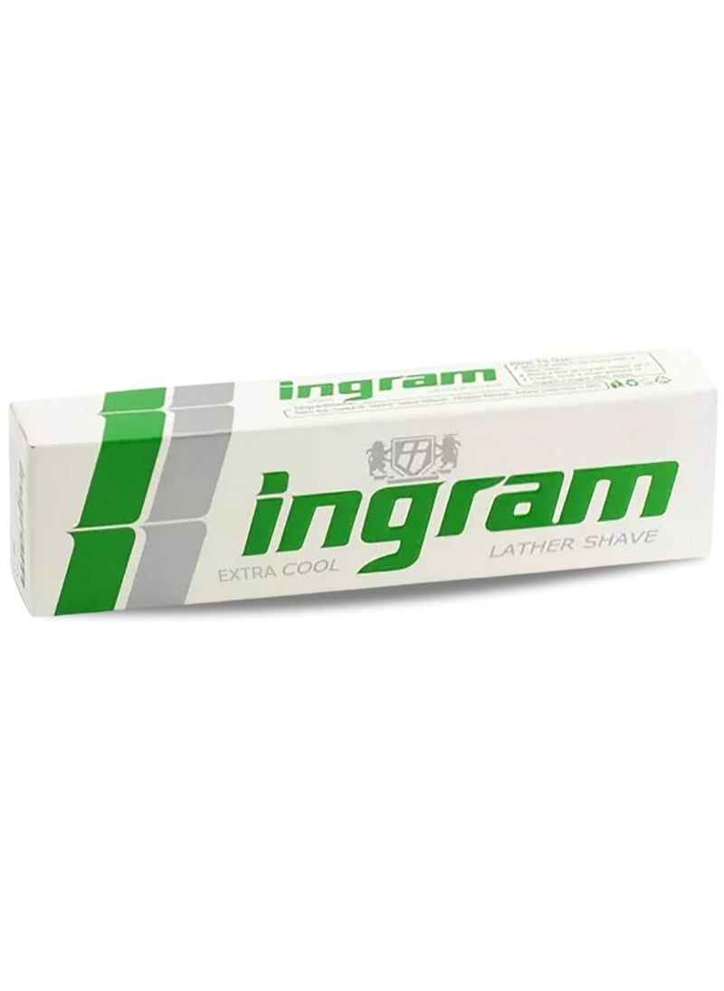 Ingram Cool Lather Shave Cool 60 Gm  - Image 1