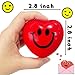 Eerrhhaq 24 PCS Valentines Day Heart Stress BallsRed Smile Face Squeeze BallsHeart Shaped Foam Balls for Kids and AdultsValentine Party Favors - Image 3