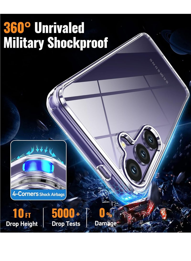 MIGOFAST Samsung A55 5G Case with Screen Protector Transparent Slim Cover for Samsung Galaxy A55 5G 2024  - Image 4