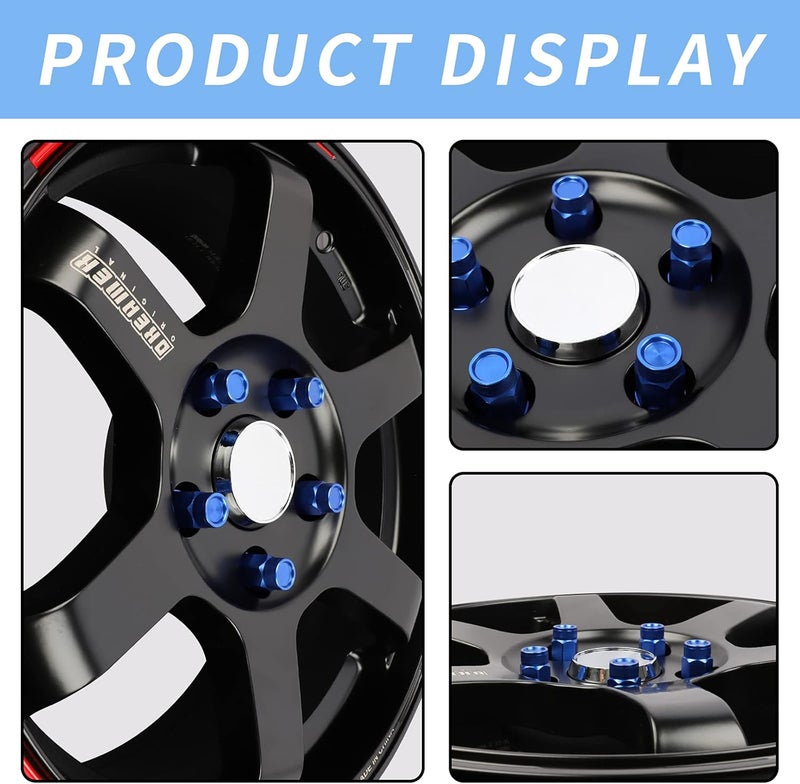 EZPROIT 20PCS Closed End Lug Nuts Set with Socket - Image 4