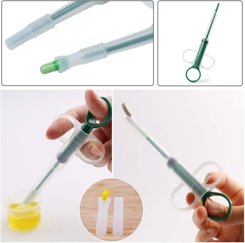 Yimaa Multi-use well optimized build 3 Pack Pet Pill Dispenser Dog Pill Gun Cat Pill Shooter Pill Applicator Tablet Capsule or Liquid Medical Feeding Tool Kit Syringes for Small Animals Public demand affordable quality - Image 3