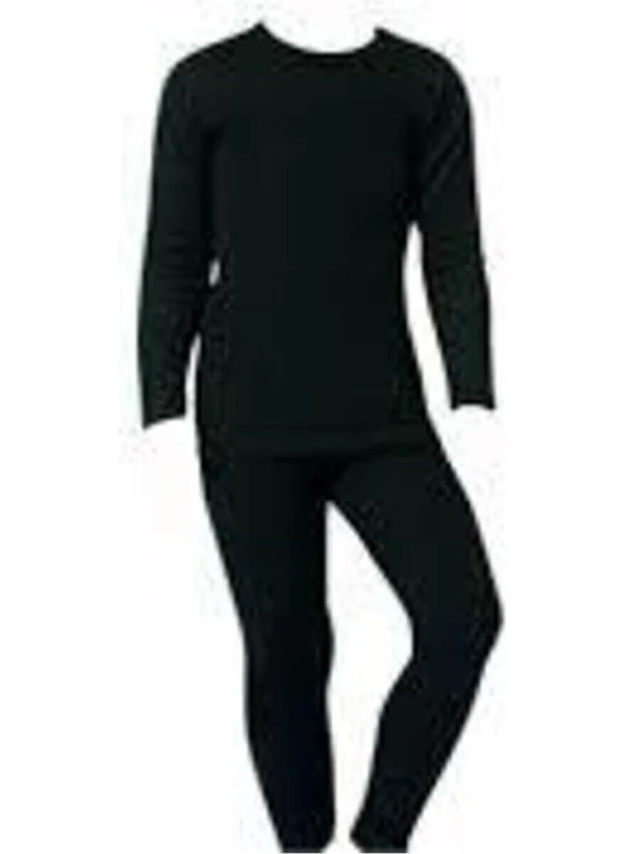 Gümüş Silver Girl Thermal Bottom Top Set Underwear 4072-73 - 1 Set
