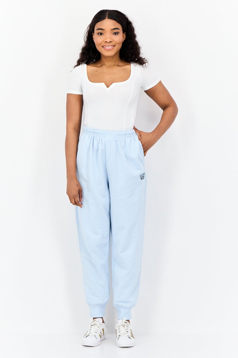 Reebok Women Archive Fit Outdoor Sweatpants, Blue - Image 3