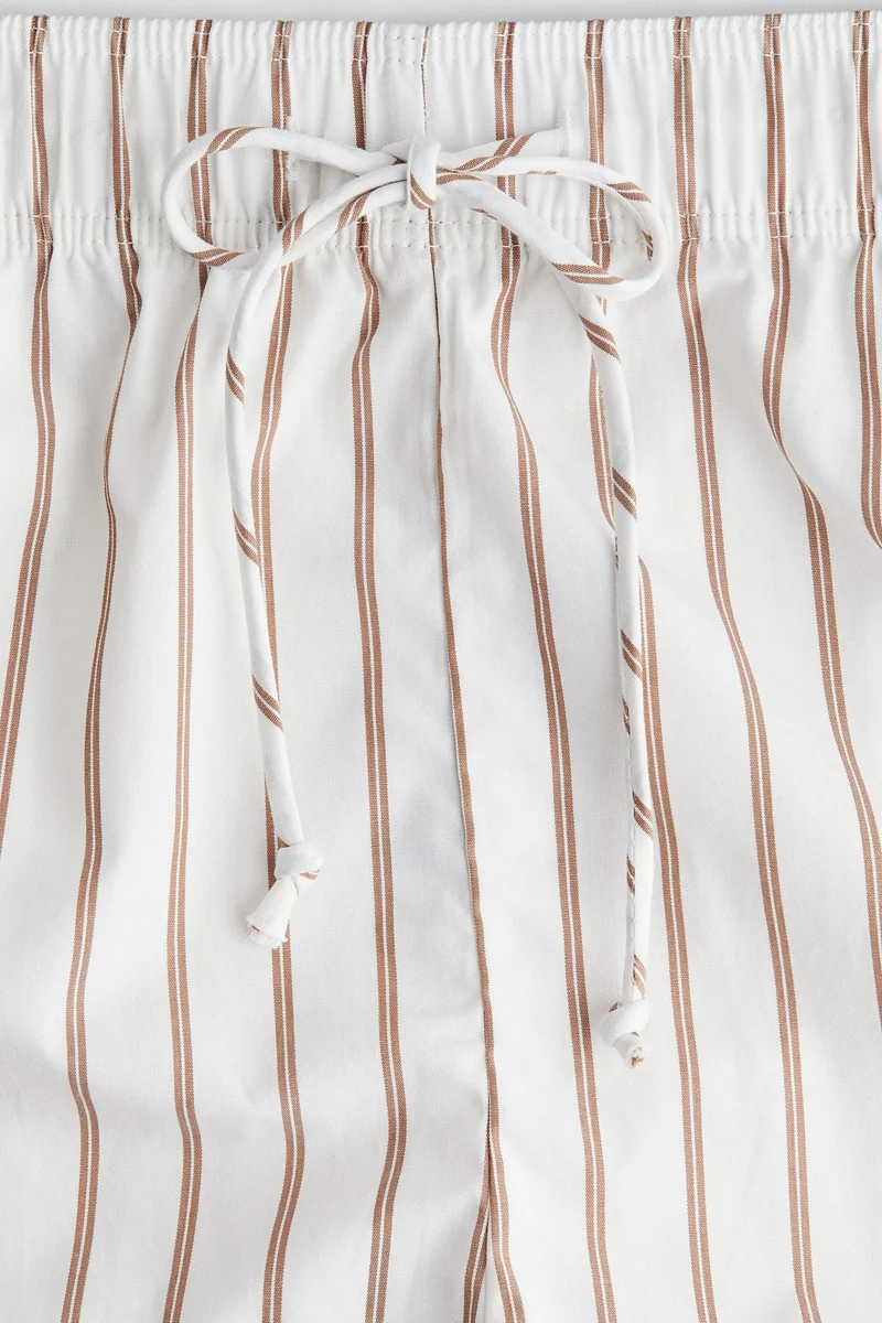 H&M Cotton drawstring shorts