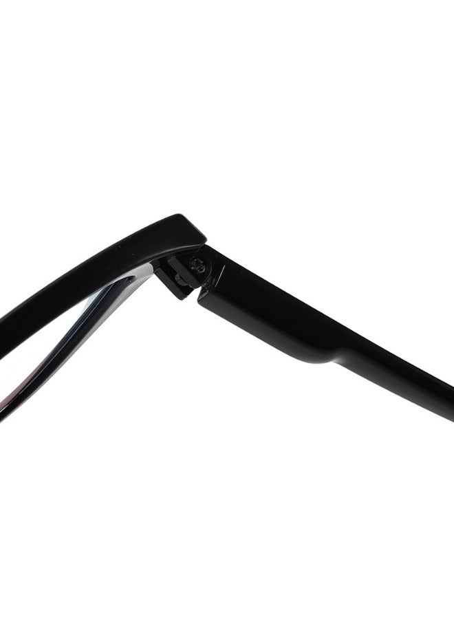 Booma Opticals NAOMI-C1 +3.00 Reading Glasses for Women 3.0 Magnification, Presbyopia Eyeglasses, Anti-Blue Light , Stylish Black Cat Eye Frame, Computer Eyestrain Relief - Image 3