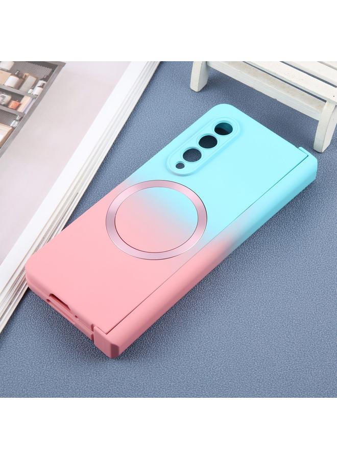 S-TOP Case For Samsung Galaxy Z Fold3 Liquid PC Gradient MagSafe Phone Case - Image 4