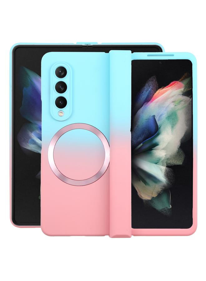 S-TOP Case For Samsung Galaxy Z Fold3 Liquid PC Gradient MagSafe Phone Case - Image 1