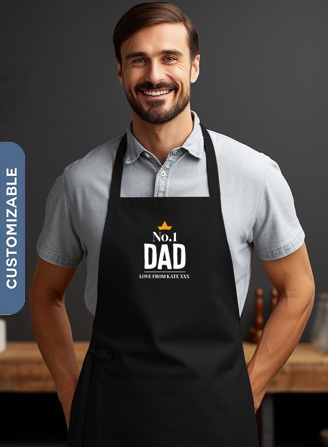Personalised Apron - Kitchen Apron for Dad