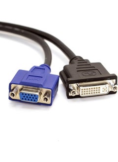 erorex DMS-59 Male to DVI 24+5 Female & VGA RG 15pin Female Splitter Extension 15cm  - Image 2