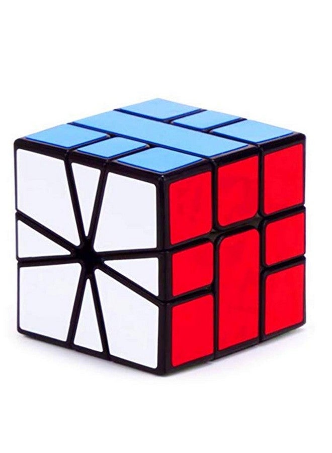 CuberSpeed CuberSpeed QY Toys Square one Black Magic Cube Square SQ 1 Speed Cube Puzzle  - Image 1