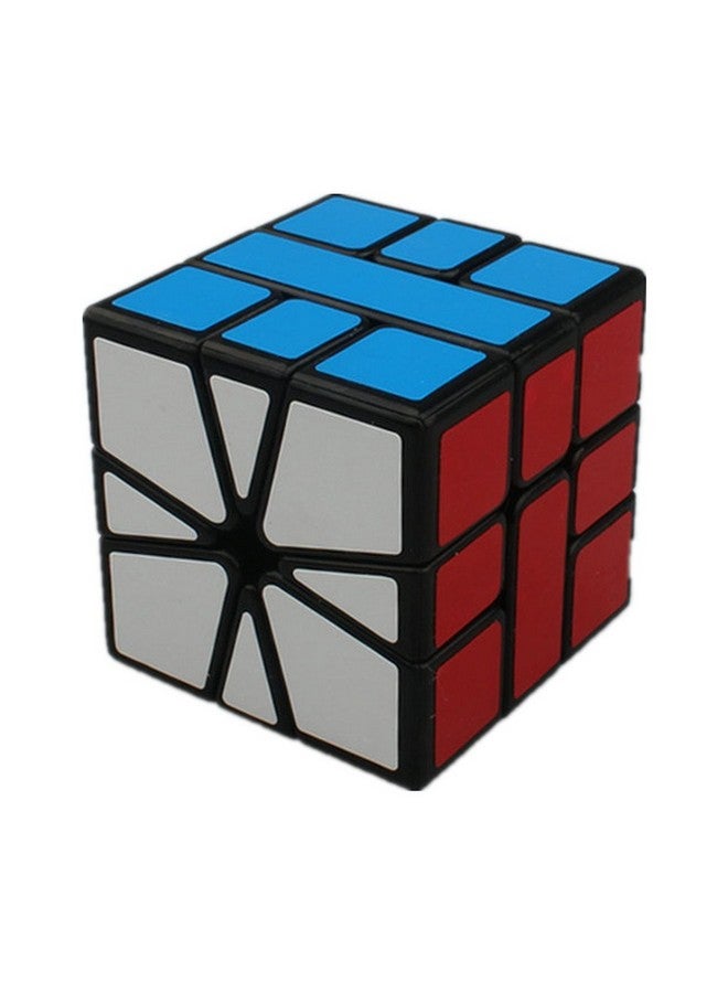 CuberSpeed CuberSpeed QY Toys Square one Black Magic Cube Square SQ 1 Speed Cube Puzzle  - Image 3