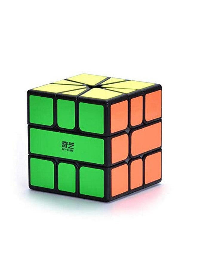 CuberSpeed CuberSpeed QY Toys Square one Black Magic Cube Square SQ 1 Speed Cube Puzzle  - Image 4