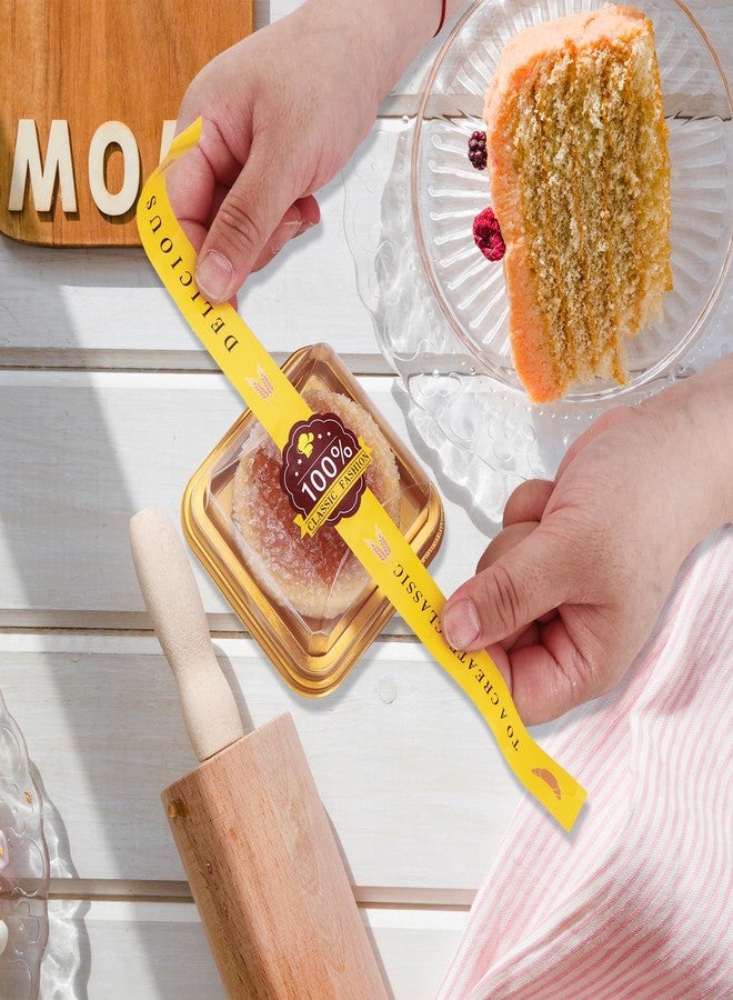 TBoxBo 150 PCS Clear Plastic Mini Cake Boxes 3.5Inch Muffin Boxes Biscuit Boxes Cheese Pastry Moon-Cake Dessert Box Packaging Containers for Party, With Sticker To Secure The Lid - Image 5
