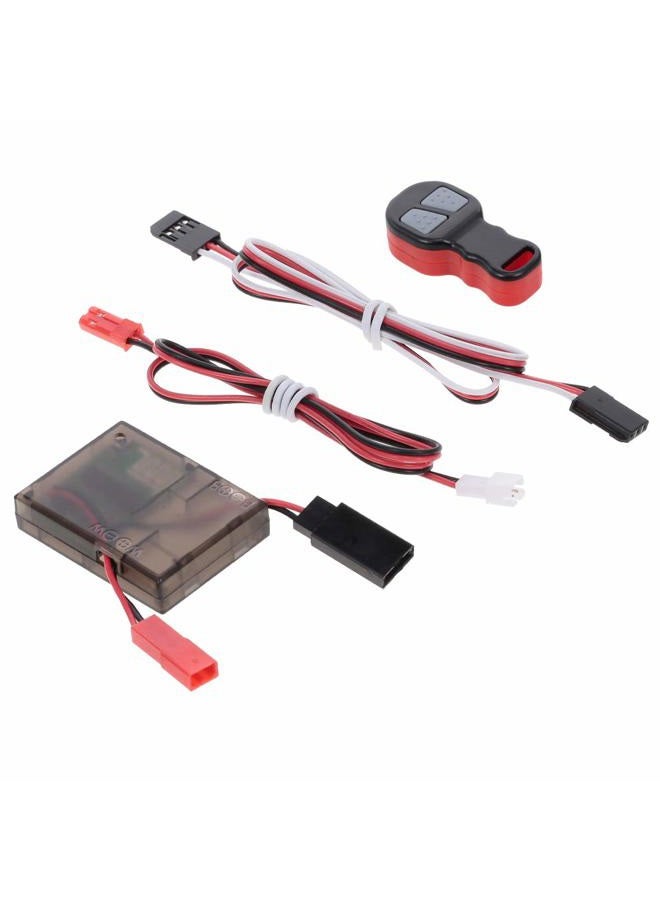 GoolRC Wireless Winch Remote Controller with Receiver Replacement for 1/10 Traxxas Axial Tamiya RC4WD HPI Redcat RC Crawler Car - Image 1