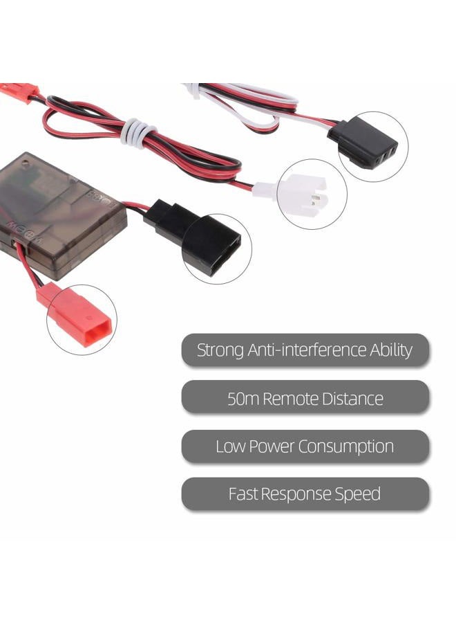 GoolRC Wireless Winch Remote Controller with Receiver Replacement for 1/10 Traxxas Axial Tamiya RC4WD HPI Redcat RC Crawler Car - Image 4