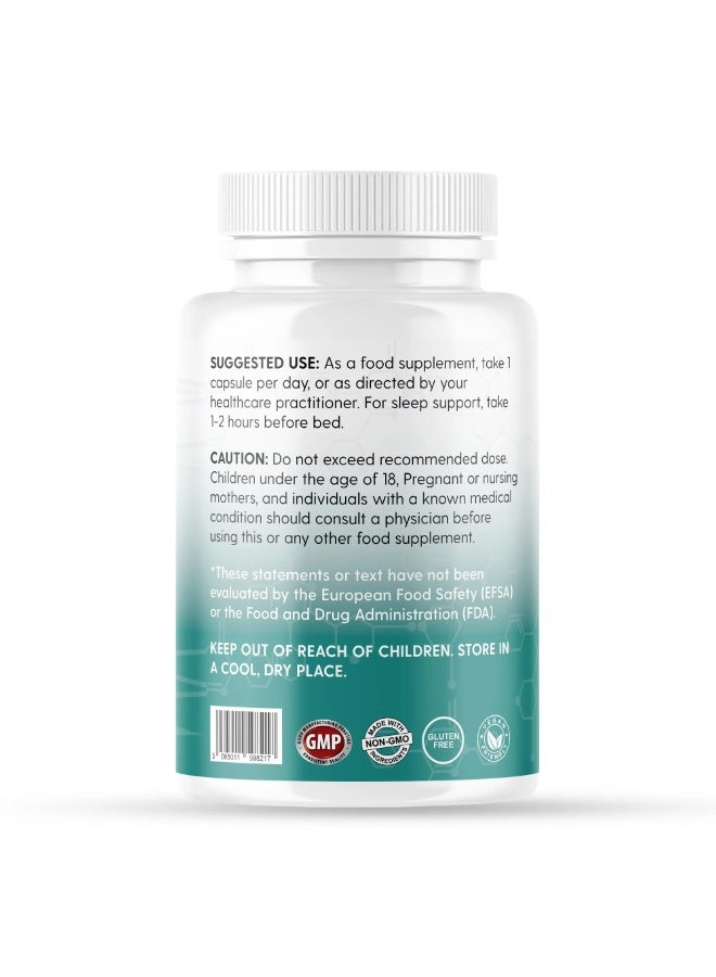 Vinco Supplements L-Theanine Supplement – Enhances Your Focus and Naturally Improves Cognitive Function, 120 Capsules - Image 2