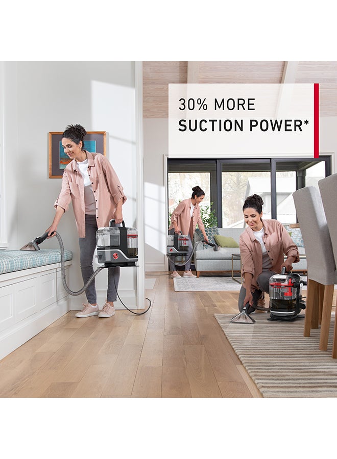 HOOVER Cleanslate XL Complete Portable Spot Cleaner for tackling stubborn stains and spills, with Larger Tanks for Whole Home Cleaning 2.8 L 920 W CDSW-MSME Graphite/Red - Image 3