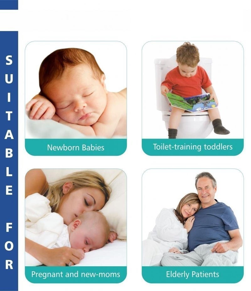 Goodluck Baby Waterproof Protector Cotton Dry Bed Sheet (Red, Size-100 x 70 cm Medium) - Image 5