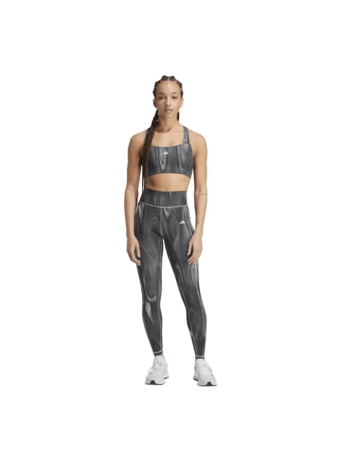 Adidas Opt St Print Grey Training Tights 2XSS