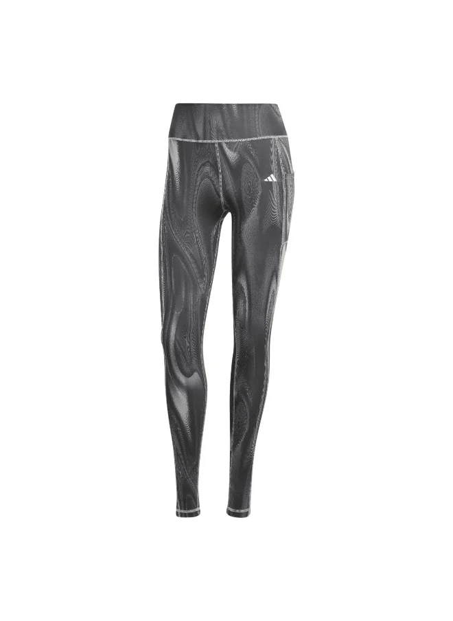 Adidas adidas Opt St Print Grey Training Tights 2XSS