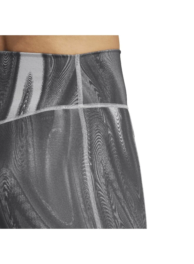 Adidas Opt St Print Grey Training Tights 2XSS