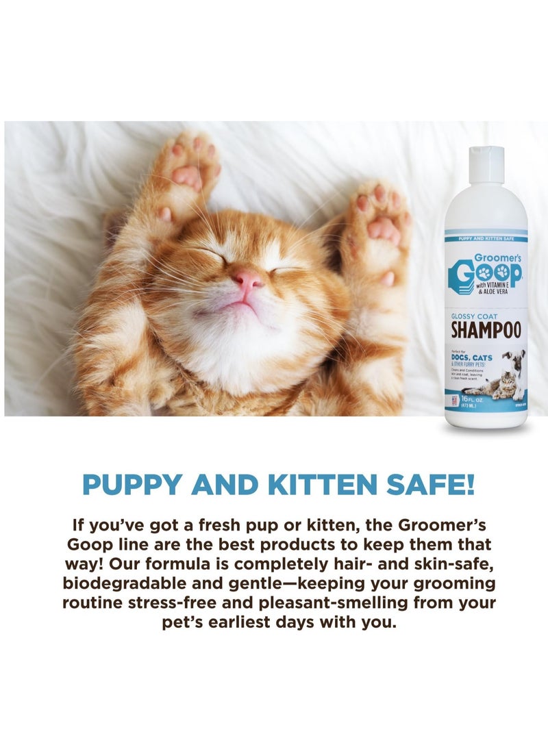 Goop Groomer's Goop, Glossy Coat Shampoo for Cat and Dogs - 118ml - Image 4