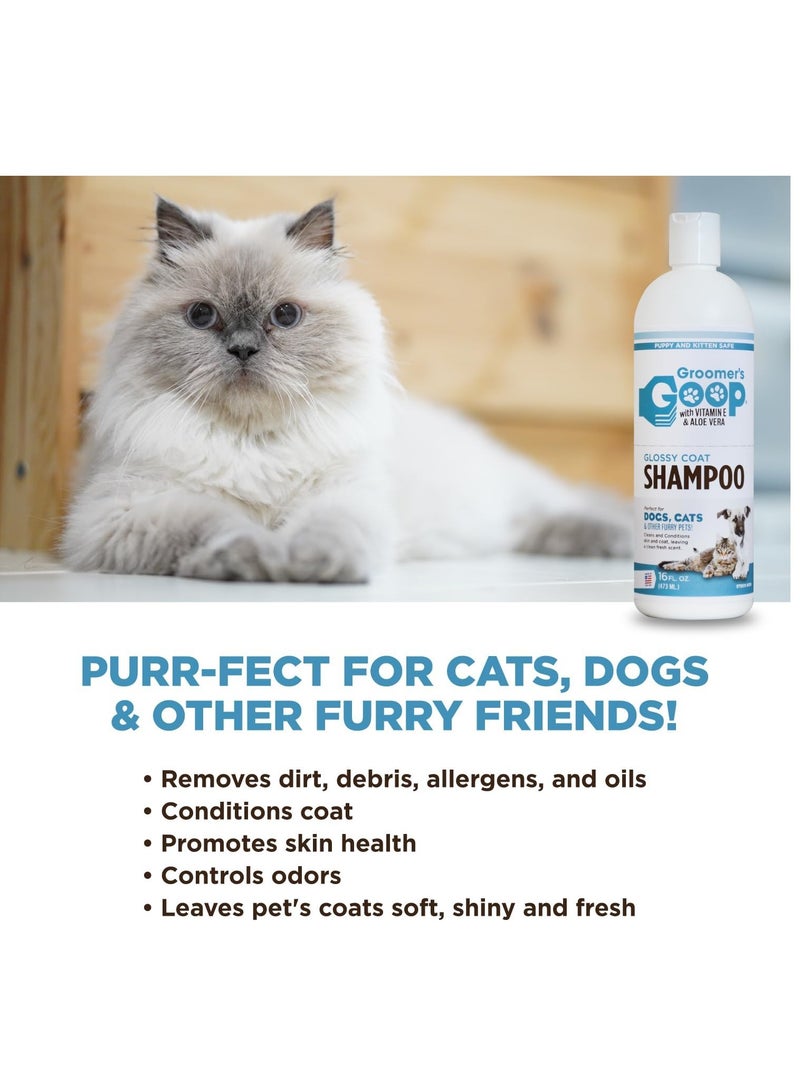 Goop Groomer's Goop, Glossy Coat Shampoo for Cat and Dogs - 118ml - Image 5