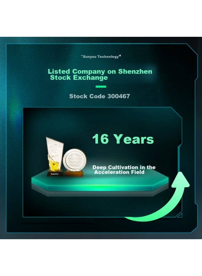 Swift Xunyou Xunyou Accelerator Box New Flagship Version 2nd Generation 5g Gigabit Network Ps5/switch/xsx Console Game Online Download Accelerator Box - Image 3