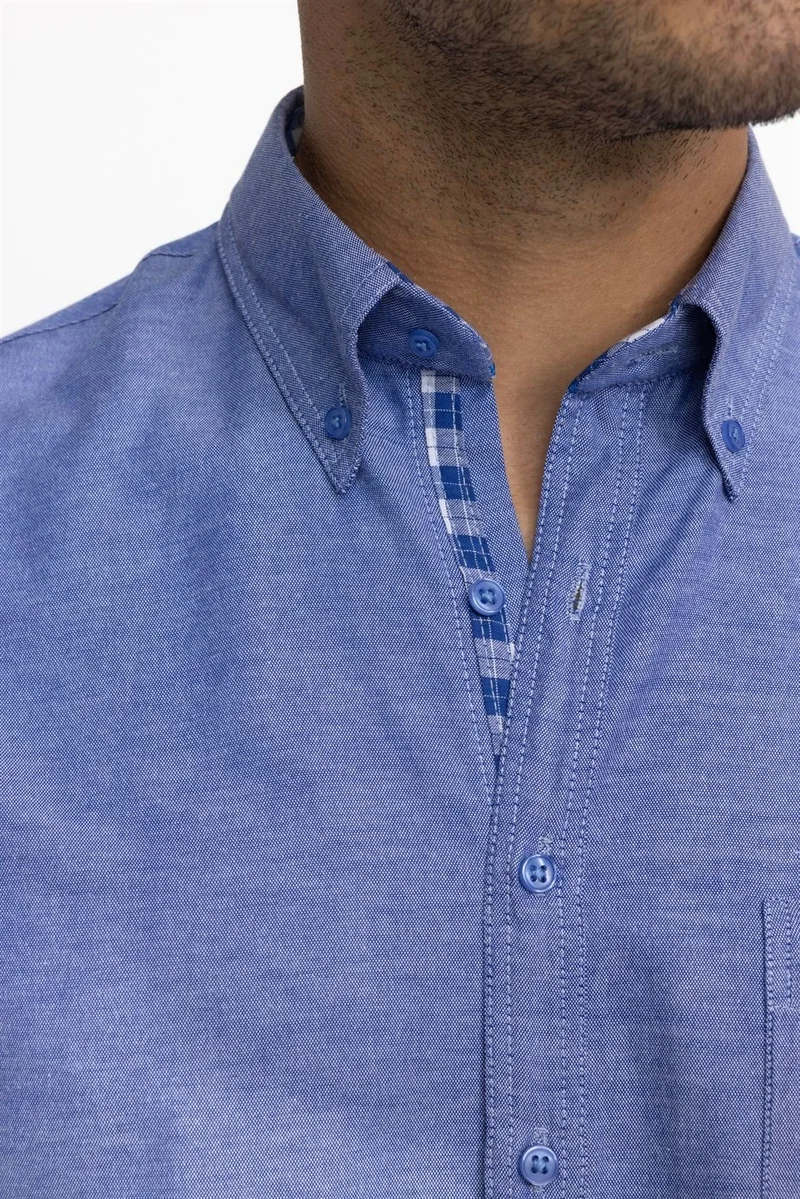 Tudors Classic Fit Relaxed Cut Poplin Oxford Men's Shirt10