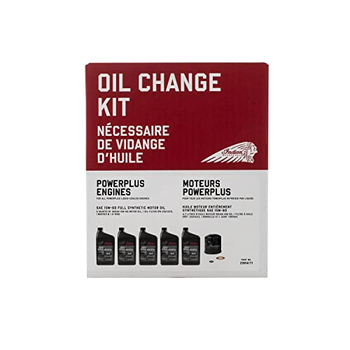 Indian Motorcycle Oil Change Kit for Specific Challenger and Pursuit Models With PowerPlus Engines, Includes 5 Quarts 15W-60 Full Synthetic Motor Oil, 1 Oil Filter, 1 Washer, 1 O-Ring - 2884171 - Image 3