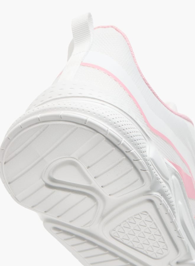 Oaklan by Shoexpress Women Textured Lace-Up Sports Shoes with Pull Tabs - Image 5