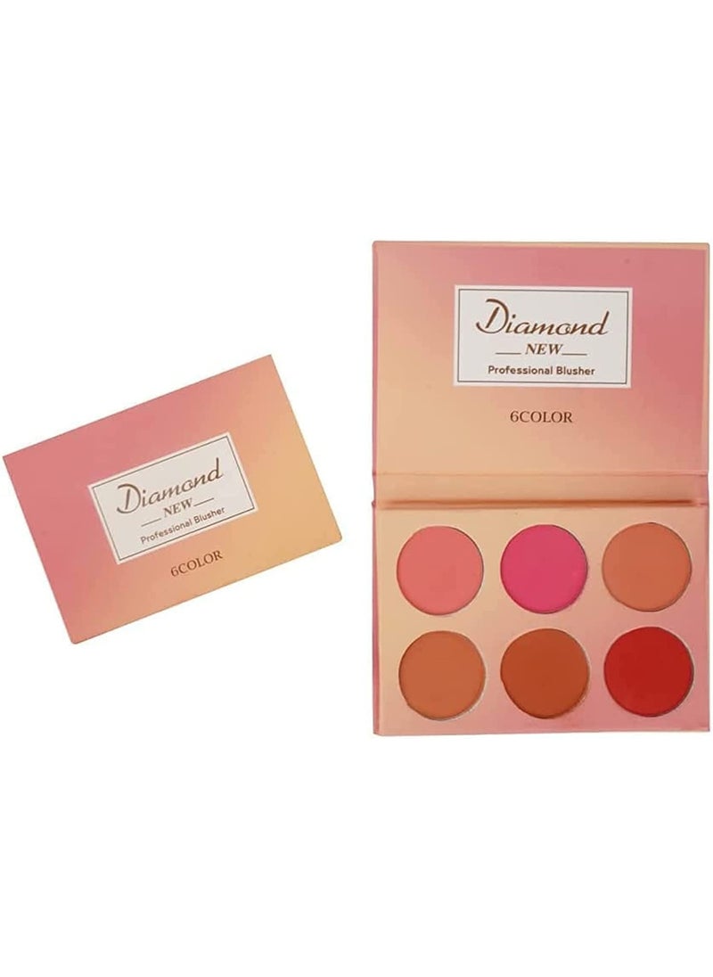 Diamond - Diamond blusher 6 colors - Image 1