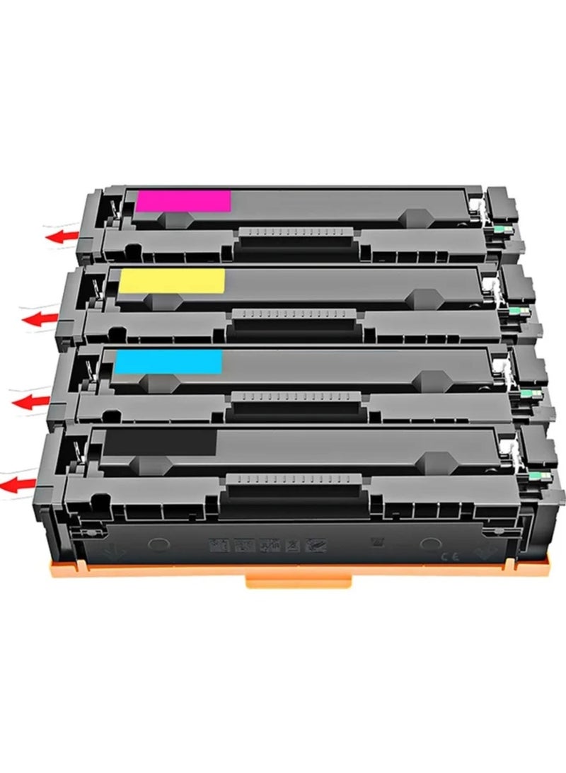 ASTA Toner Cartridge 207A W2210A W2211A W2212A W2213A Compatible For HP Color Laser jet Pro M255dw MFP M282nw M283fdn Printer (207A / W2210A / W2211A / W2212A / W2213A) Four colors. - Image 2