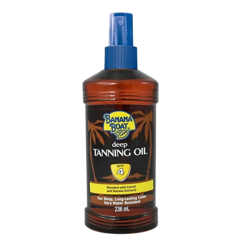 BANANA BOAT زيت تانين عميق من بانانا بوت SPF4 - Image 1