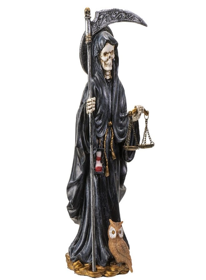 Pacific Giftware Pacific Trading Santa Muerte Black Gown Figurine Death 10 Inch - Image 4