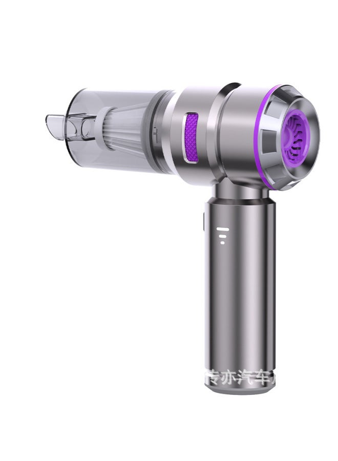 Car Vacuum Cleaner Small Large Suction Household Car Portable Inflatable Dual-purpose Hand-held Car Blow Dust Collector - Image 5