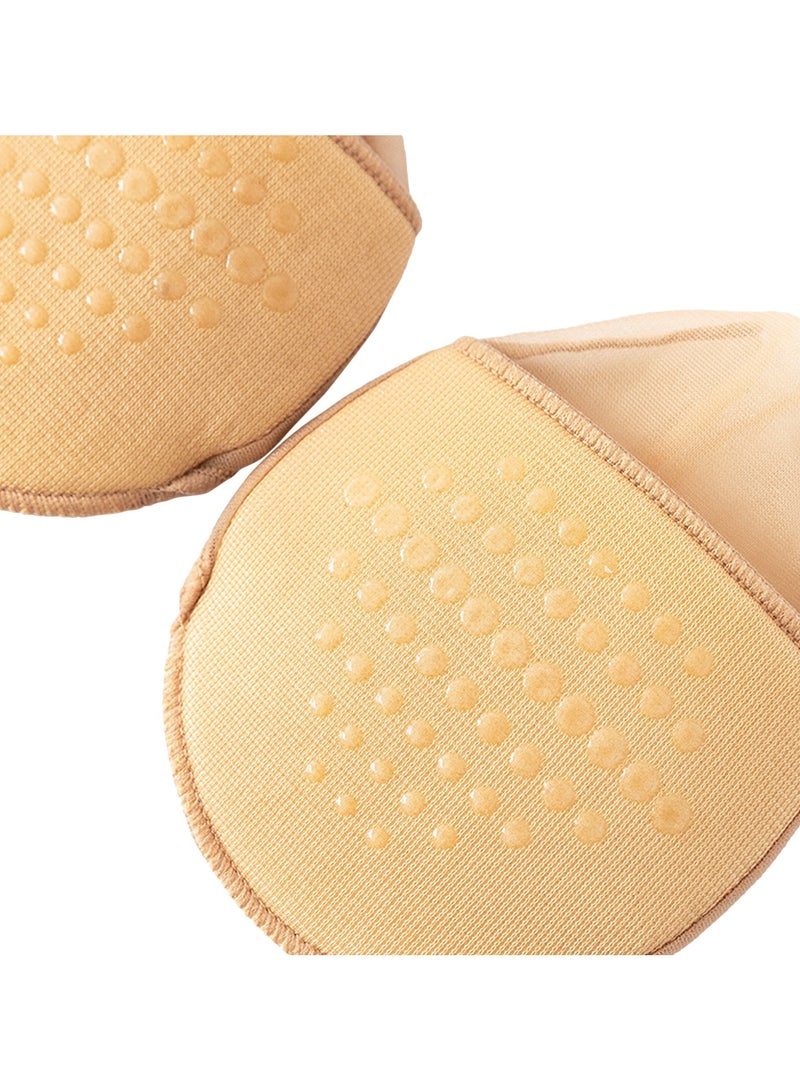 Invisible half foot socks summer thin front foot sweat absorbent socks non-slip breathable socks 10 pairs - Image 3