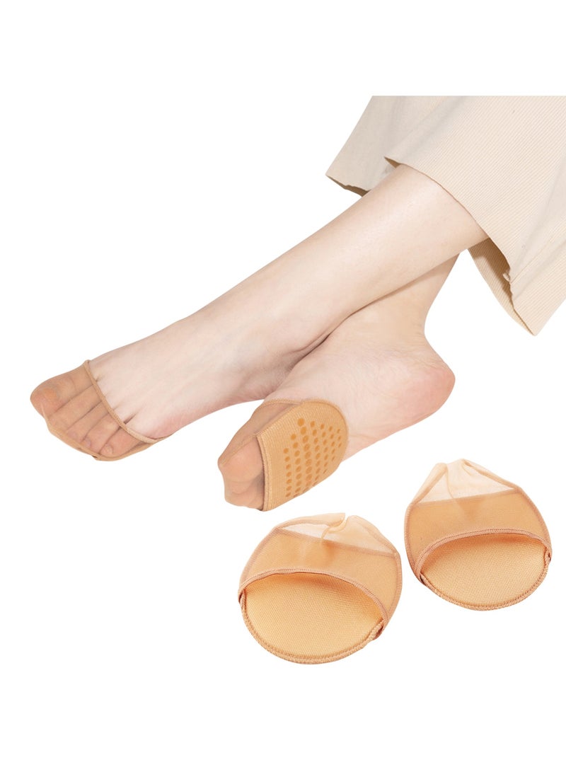 Invisible half foot socks summer thin front foot sweat absorbent socks non-slip breathable socks 10 pairs - Image 4