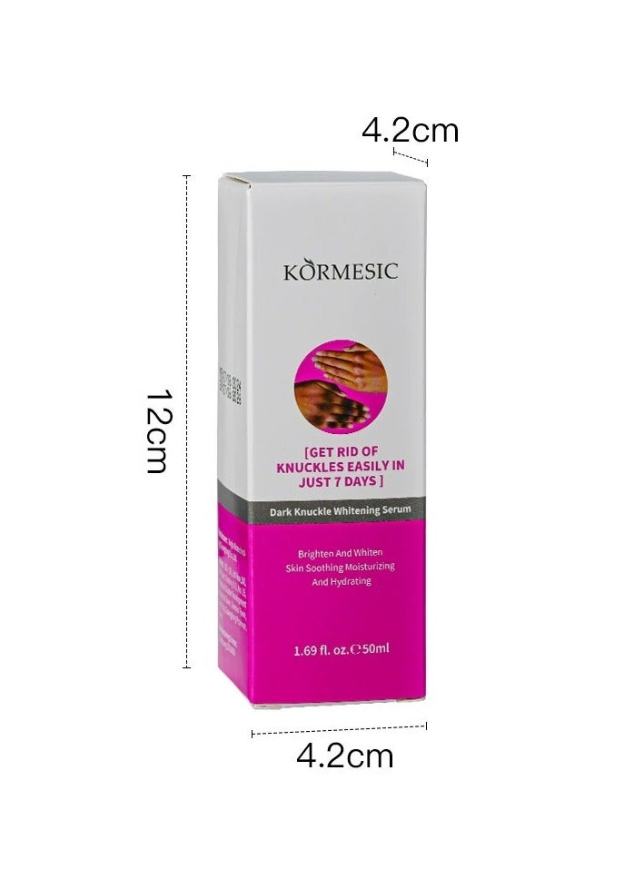 Kormesic سيروم تفتيح لتوحيد لون البشرة 50مل – للعناية بالمفاصل والركب الداكنة وترطيب البشرة - Image 5