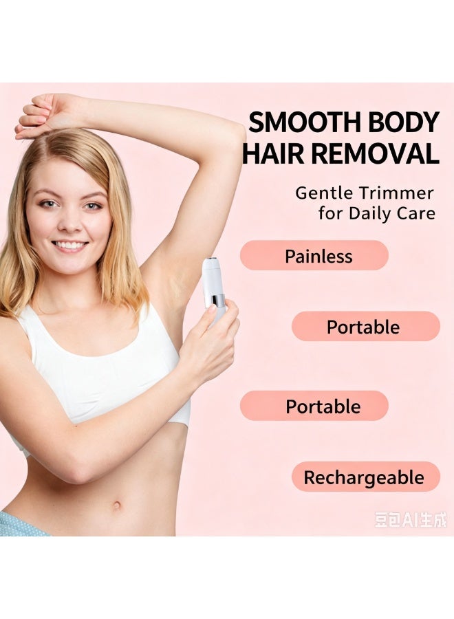 Portable electric hair removal device for face, lips, underarms, limbs, and the entire body – painless hair removal. - Image 3