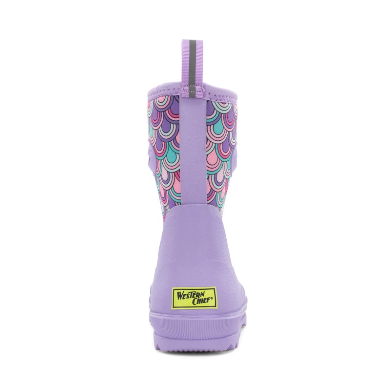 Western Chief Kids Traverse Neoprene Cold Weather Boots â€“ Waterproof, Insulated, Warm, and Comfortable Winter Boots for Girls & Boys, Lilac, 3 - Image 5