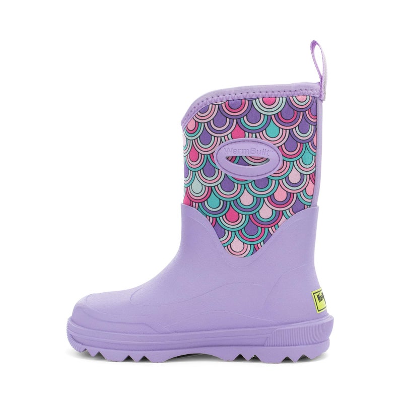 Western Chief Kids Traverse Neoprene Cold Weather Boots â€“ Waterproof, Insulated, Warm, and Comfortable Winter Boots for Girls & Boys, Lilac, 3 - Image 3