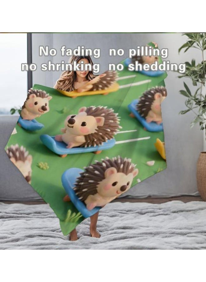 general Children's or student cartoon flannel thin blanket (warm and comfortable, suitable for sleep, games) 100cm*150cm - 254 - Image 5